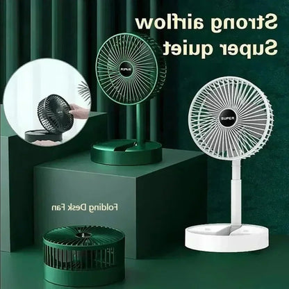 Small Fan Retractable USB Portable Mute ventilateur portable