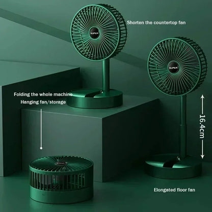 Small Fan Retractable USB Portable Mute ventilateur portable