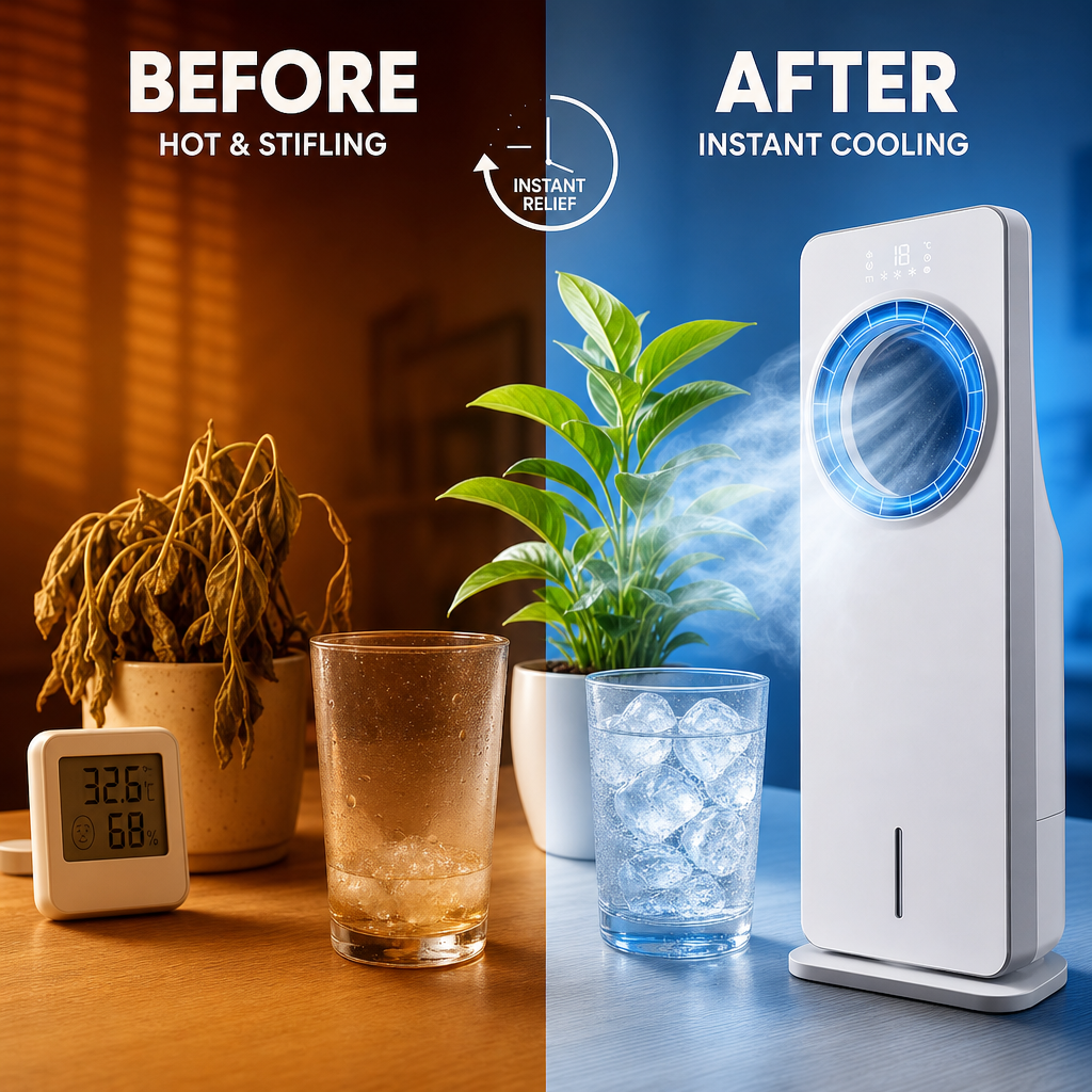 Ventilateur climatiseur  air frais